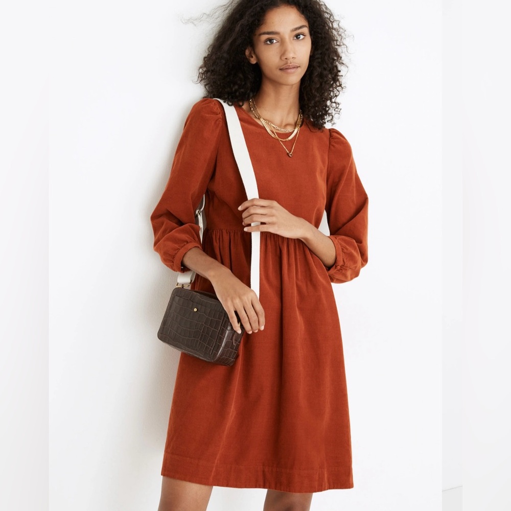 NWT Madewell corduroy dress size S
